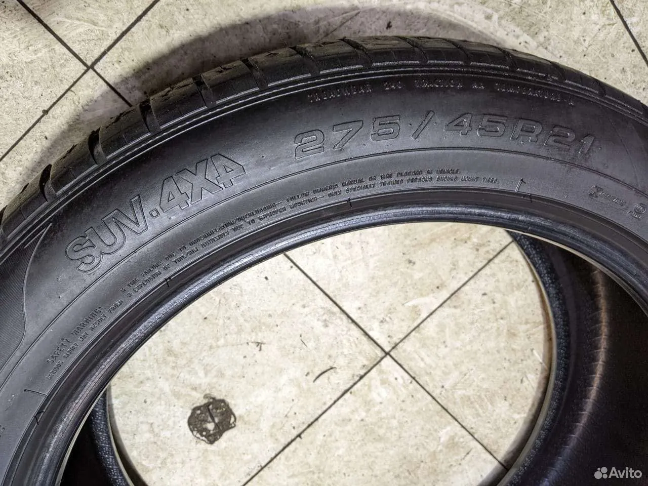 Goodyear Eagle F1 Asymmetric SUV 4x4 275/45 R21 110W, фото 7