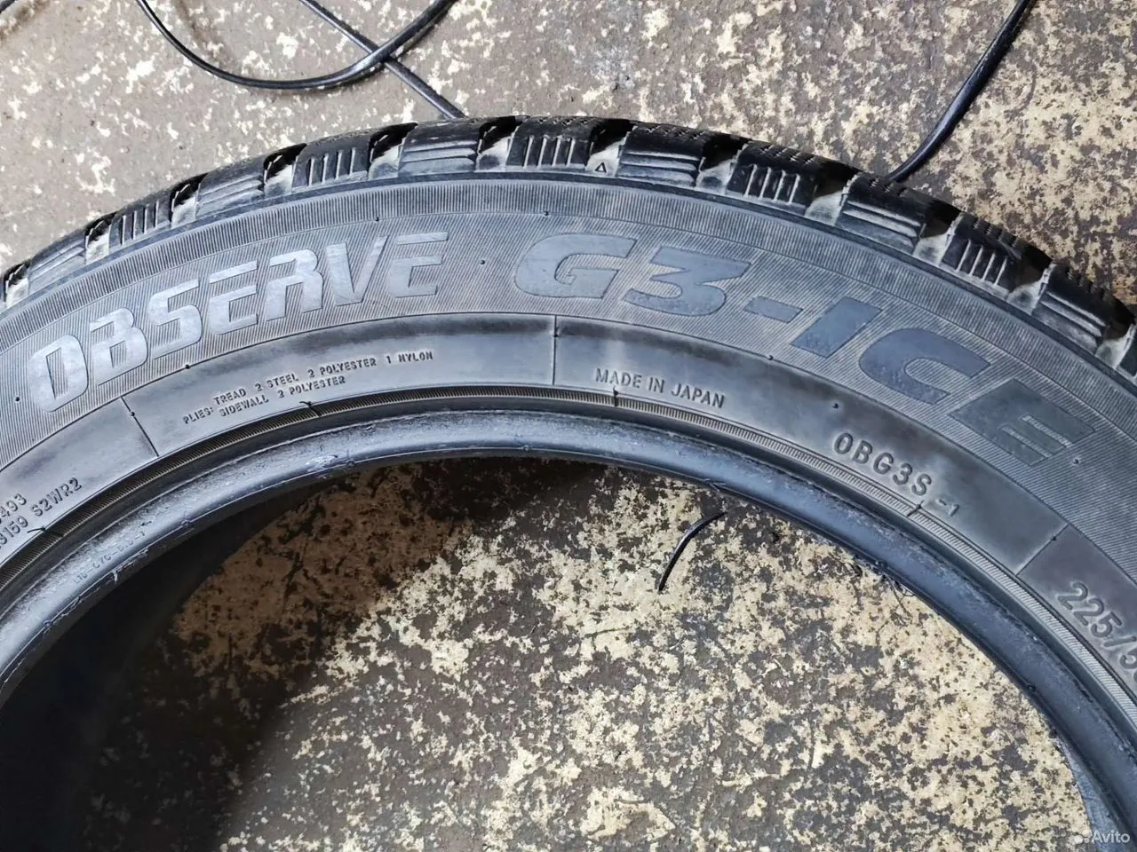Toyo Observe G3-Ice 225/55 R18 102T, фото 8