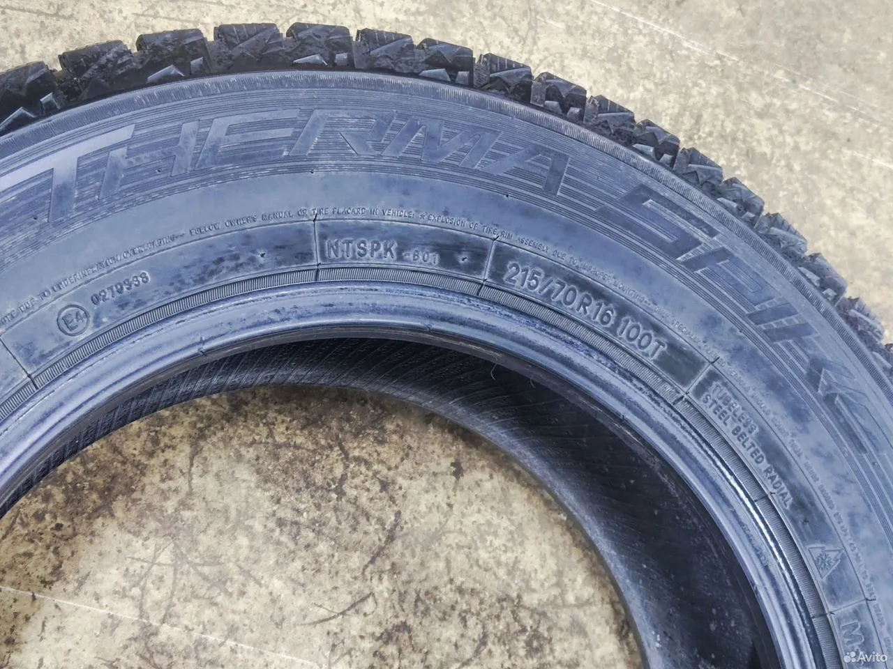 Nitto Therma Spike (NTSPK-B01) 215/70 R16 100T, фото 7