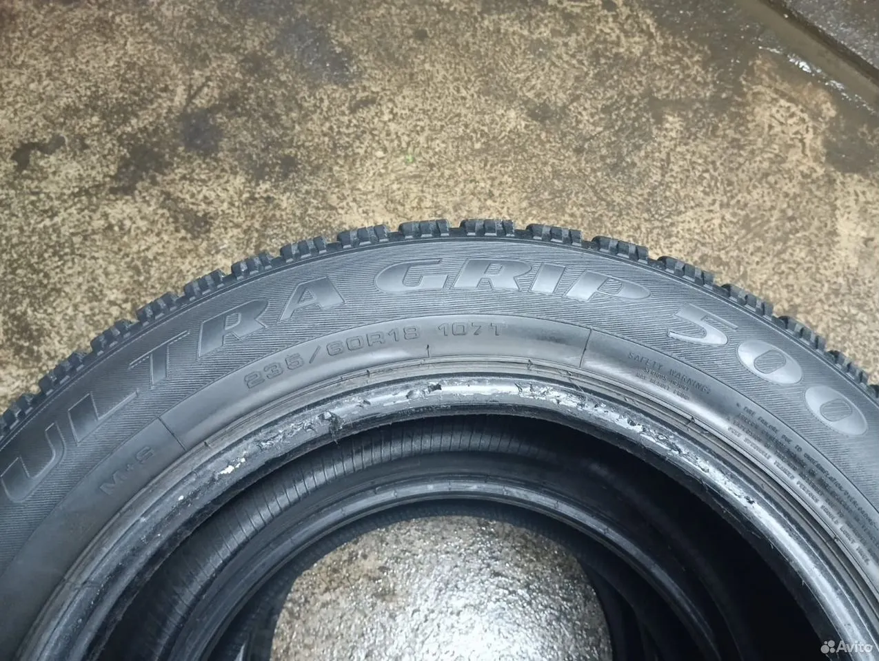 Goodyear UltraGrip 500 SUV 235/60 R18 107T, фото 7