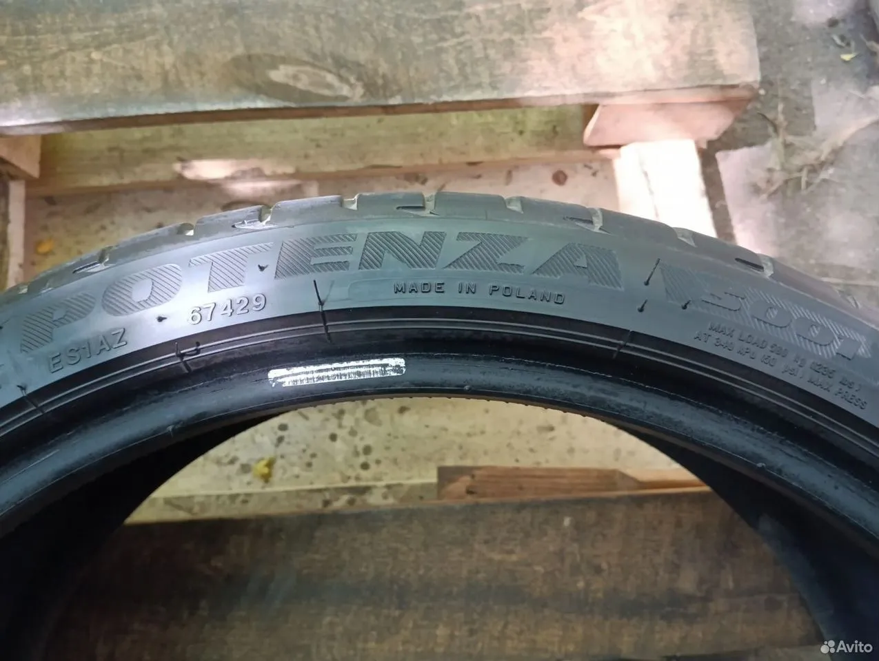 Bridgestone Potenza S001 225/35 R19 88Y, фото 5