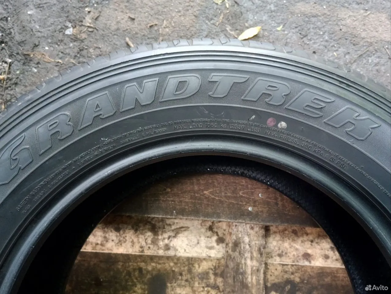 Dunlop Grandtrek AT20 265/60 R18 110H, фото 7