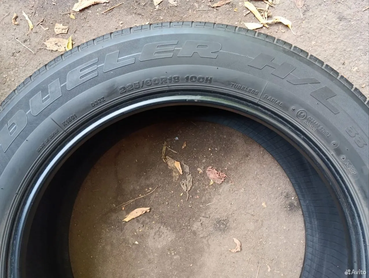 Bridgestone Dueler H/L 33 225/60 R18 100H, фото 6