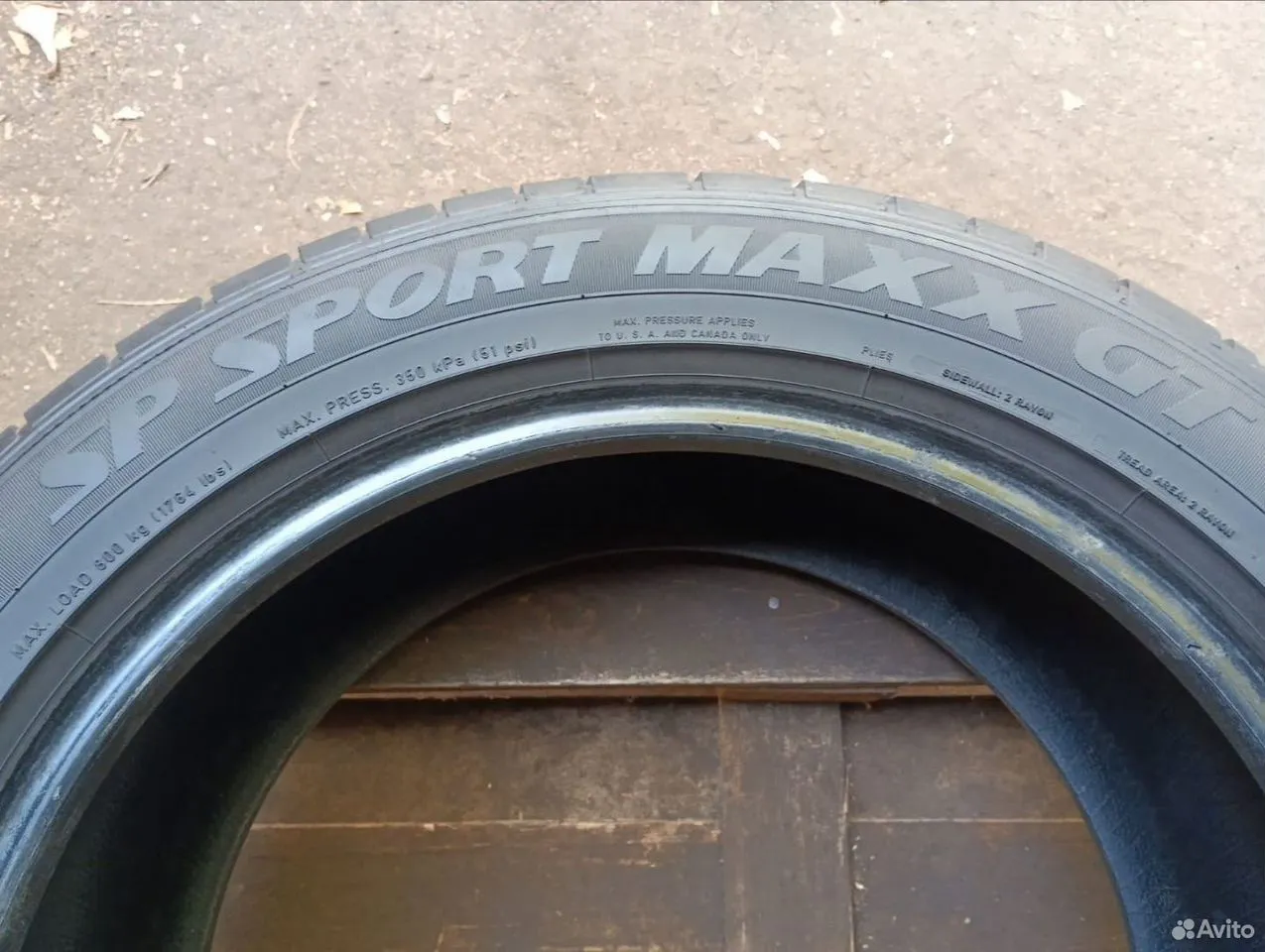 Dunlop SP Sport Maxx GT 245/50 R18 110W, фото 3