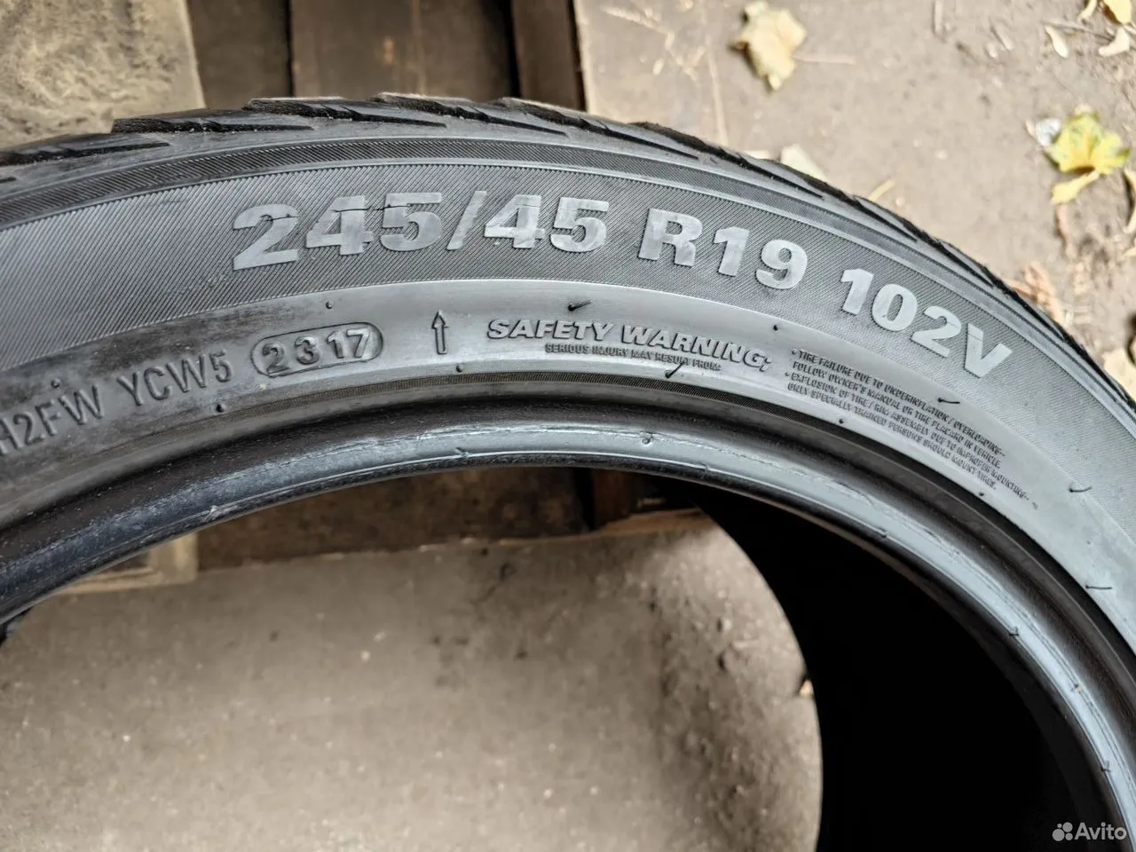 Kumho WinterCraft WP71 245/45 R19 102V, фото 6