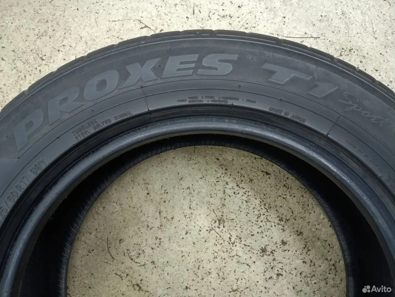 Toyo Proxes T1 Sport 225/60 R17 99V, фото 7