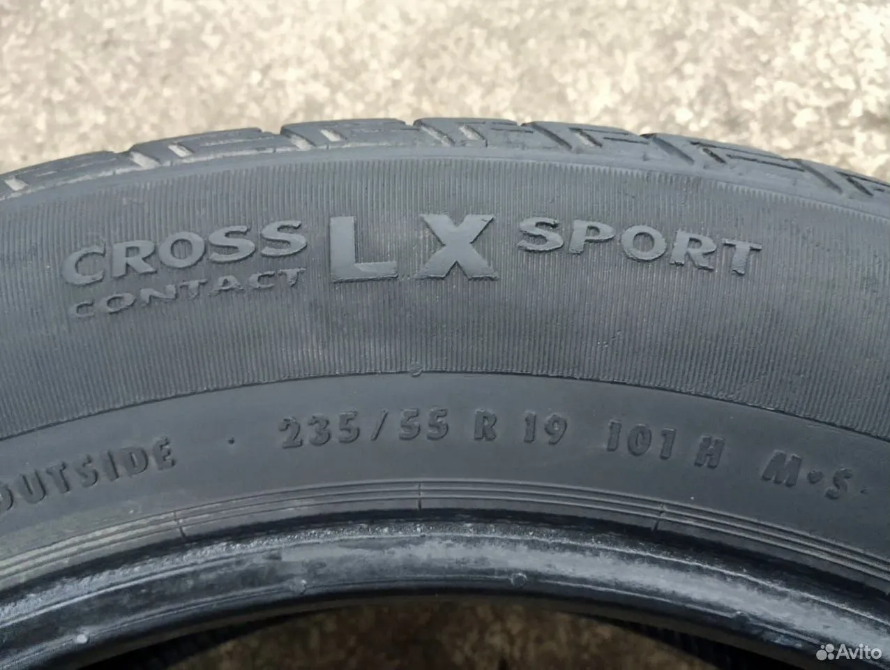Continental ContiCrossContact LX Sport 235/55 R19 101H, фото 7