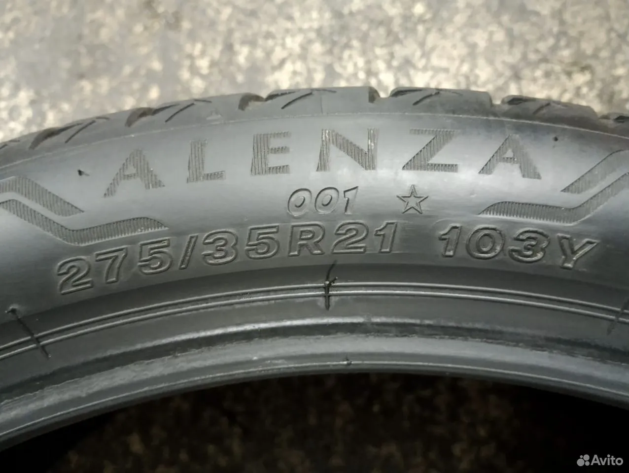 Bridgestone Alenza 001 275/35 R21 103Y, фото 4