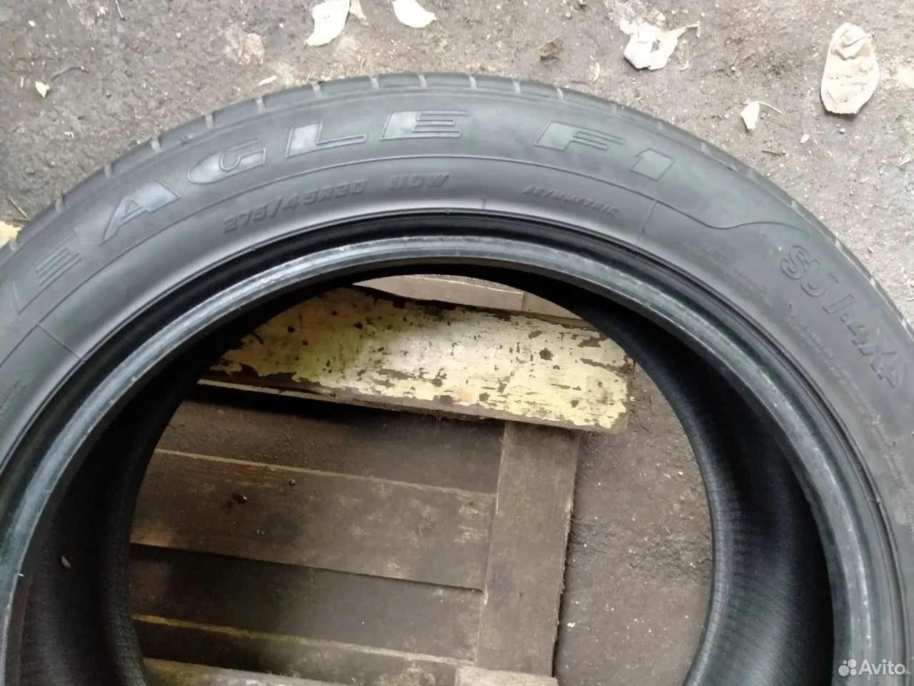 Goodyear Eagle F1 Asymmetric SUV 4x4 275/45 R20 110W, фото 3