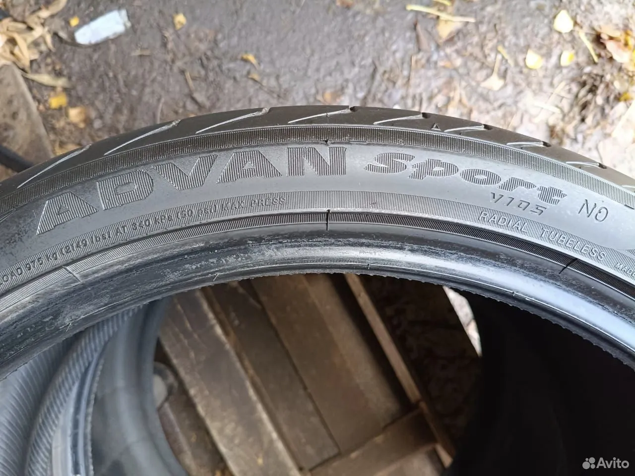Yokohama Advan Sport V105 315/30 R22 107Y, фото 3