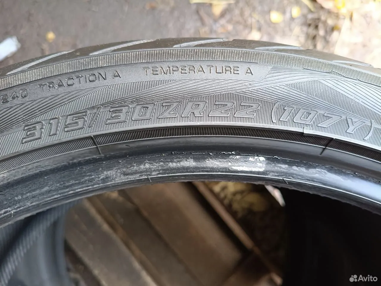 Yokohama Advan Sport V105 315/30 R22 107Y, фото 4