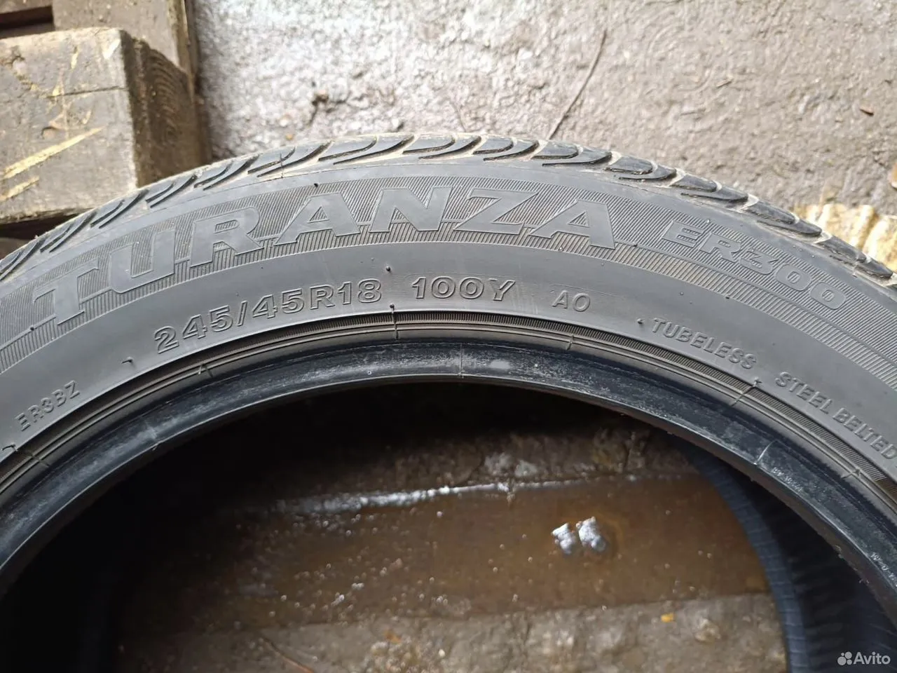 Bridgestone Turanza ER300 245/45 R18 100Y, фото 6