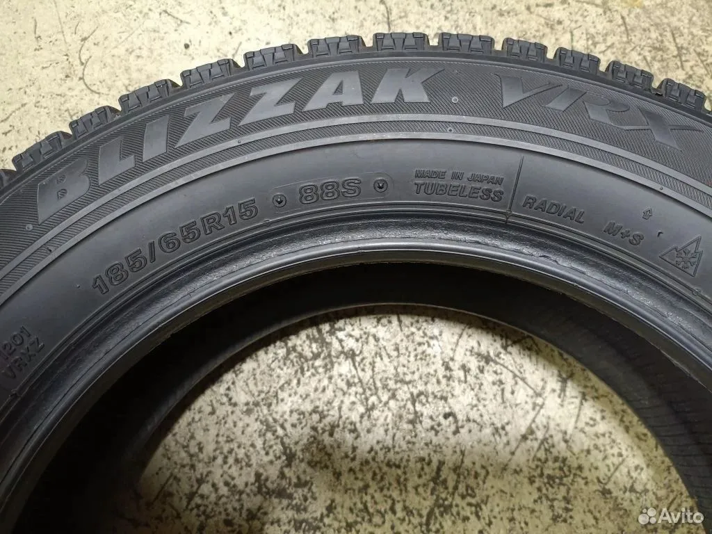 Bridgestone Blizzak VRX 185/65 R15 88S, фото 7