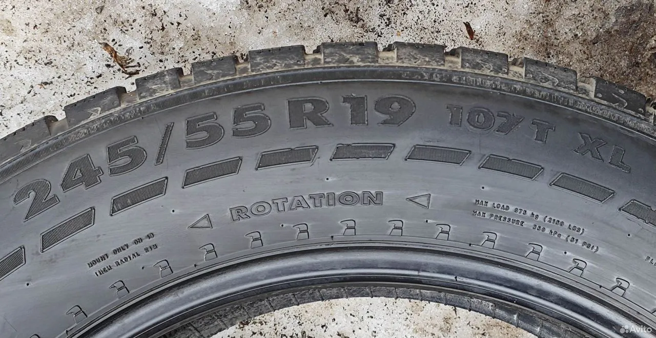 Nokian Tyres Hakkapeliitta 7 SUV 245/55 R19 107T, фото 6