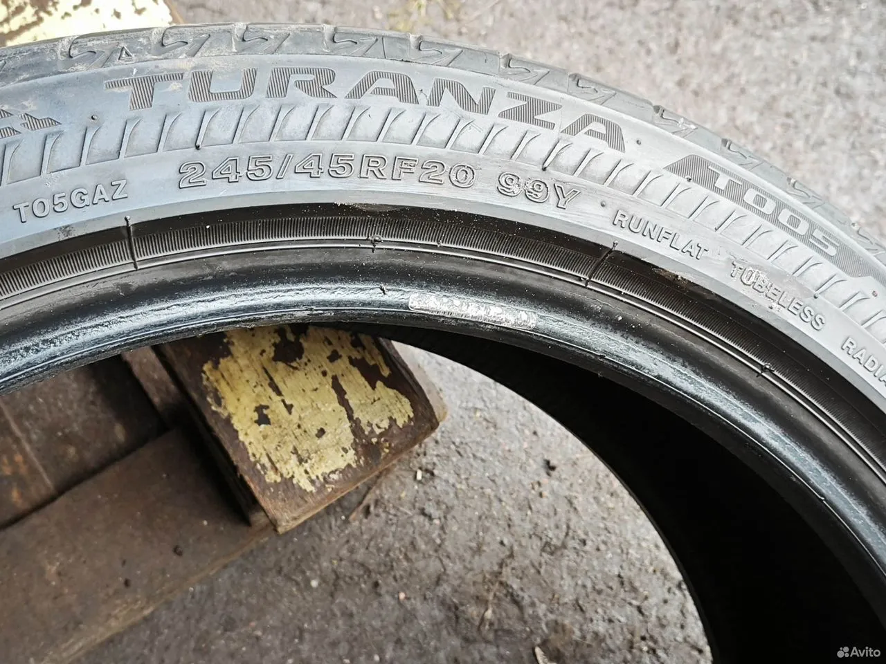 Bridgestone Turanza T005 245/45 R20 99Y, фото 8