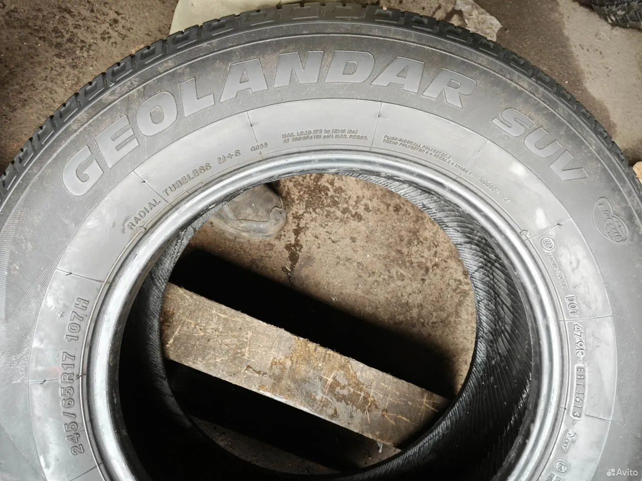 Yokohama Geolandar SUV G055 245/65 R17 107H, фото 6