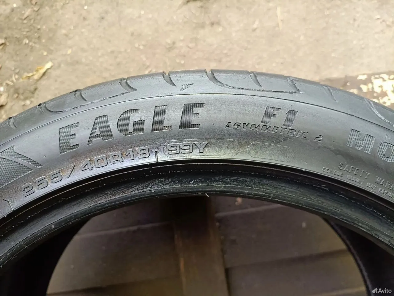 Goodyear Eagle F1 Asymmetric 2 255/40 R18 99Y, фото 3