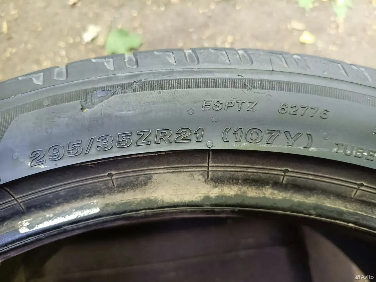 Bridgestone Potenza Sport 295/35 R21 107Y, фото 5