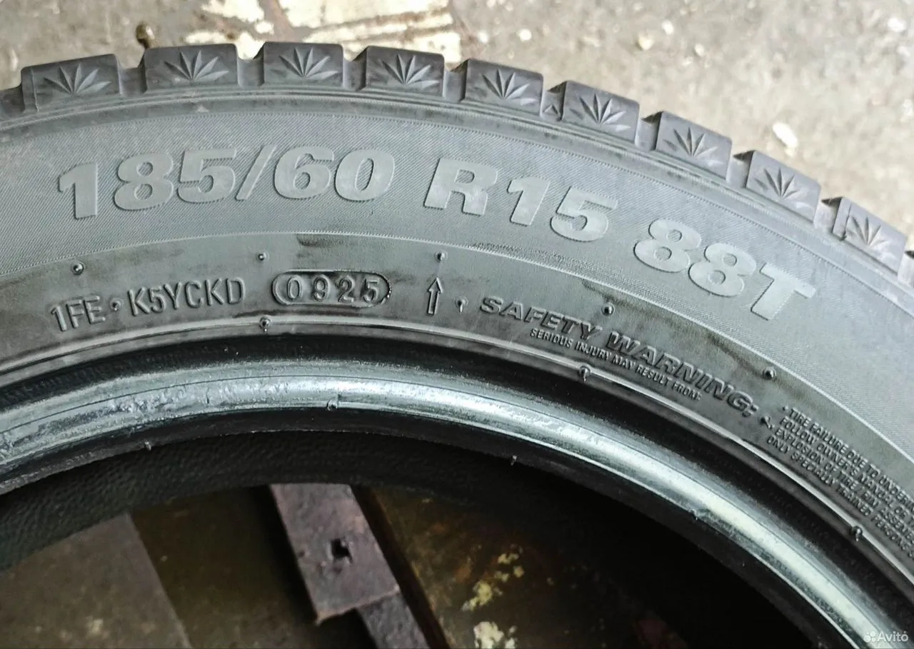 Kumho WinterCraft Ice Wi51 185/60 R15 88T, фото 3