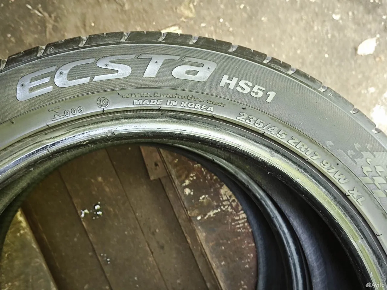 Kumho Ecsta HS51 235/45 R17 97W, фото 5
