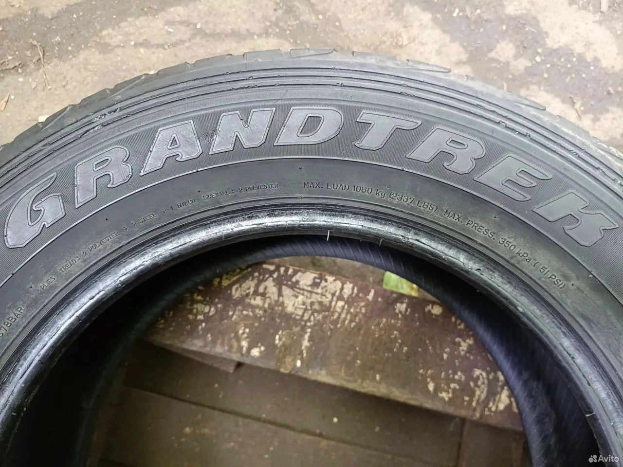 Dunlop Grandtrek AT22 265/60 R18 110H, фото 4