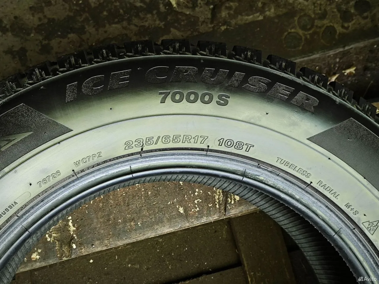 Bridgestone Ice Cruiser 7000S 235/65 R17 108T, фото 4