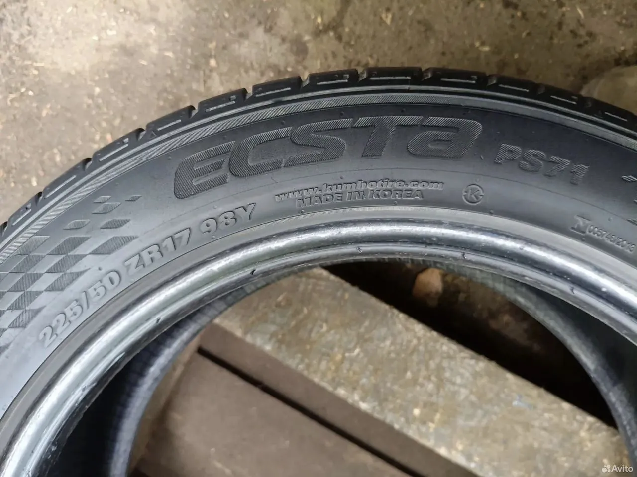 Kumho Ecsta PS71 225/50 R17 98Y, фото 4