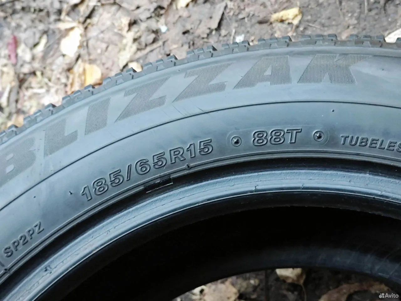 Bridgestone Blizzak Spike-02 185/65 R15 88T, фото 6