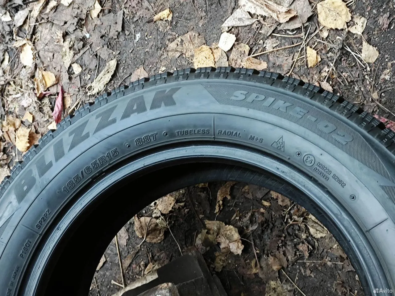 Bridgestone Blizzak Spike-02 185/65 R15 88T, фото 7
