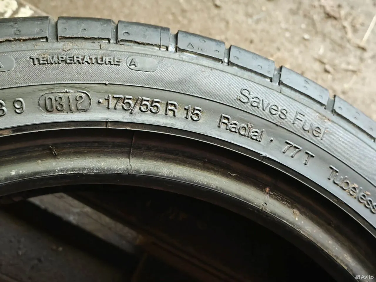 Continental ContiEcoContactEP 175/55 R15 77T, фото 4