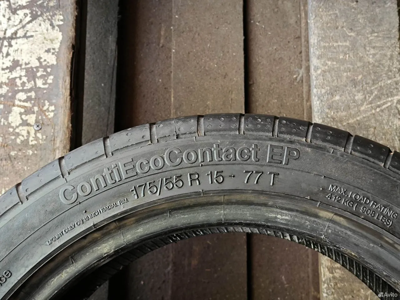 Continental ContiEcoContactEP 175/55 R15 77T, фото 6