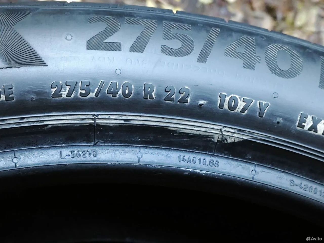 Continental PremiumContact 6 SSR 275/40 R22 107Y, фото 6