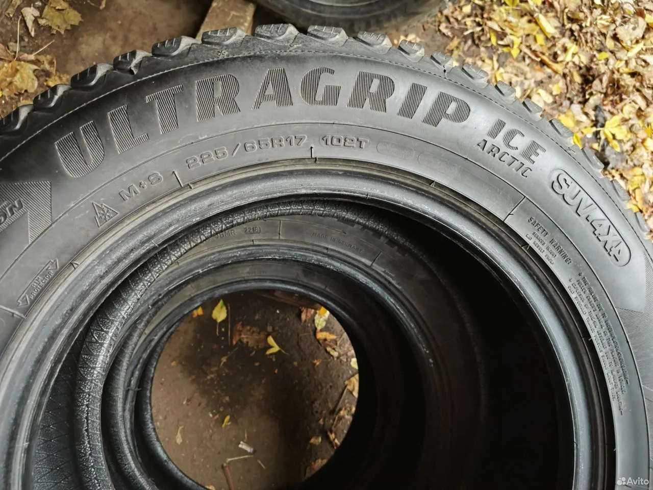 Goodyear UltraGrip Ice Arctic SUV 225/65 R17 102T, фото 7