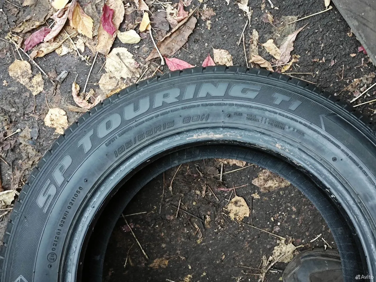 Dunlop SP Touring T1 185/65 R15 88H, фото 6