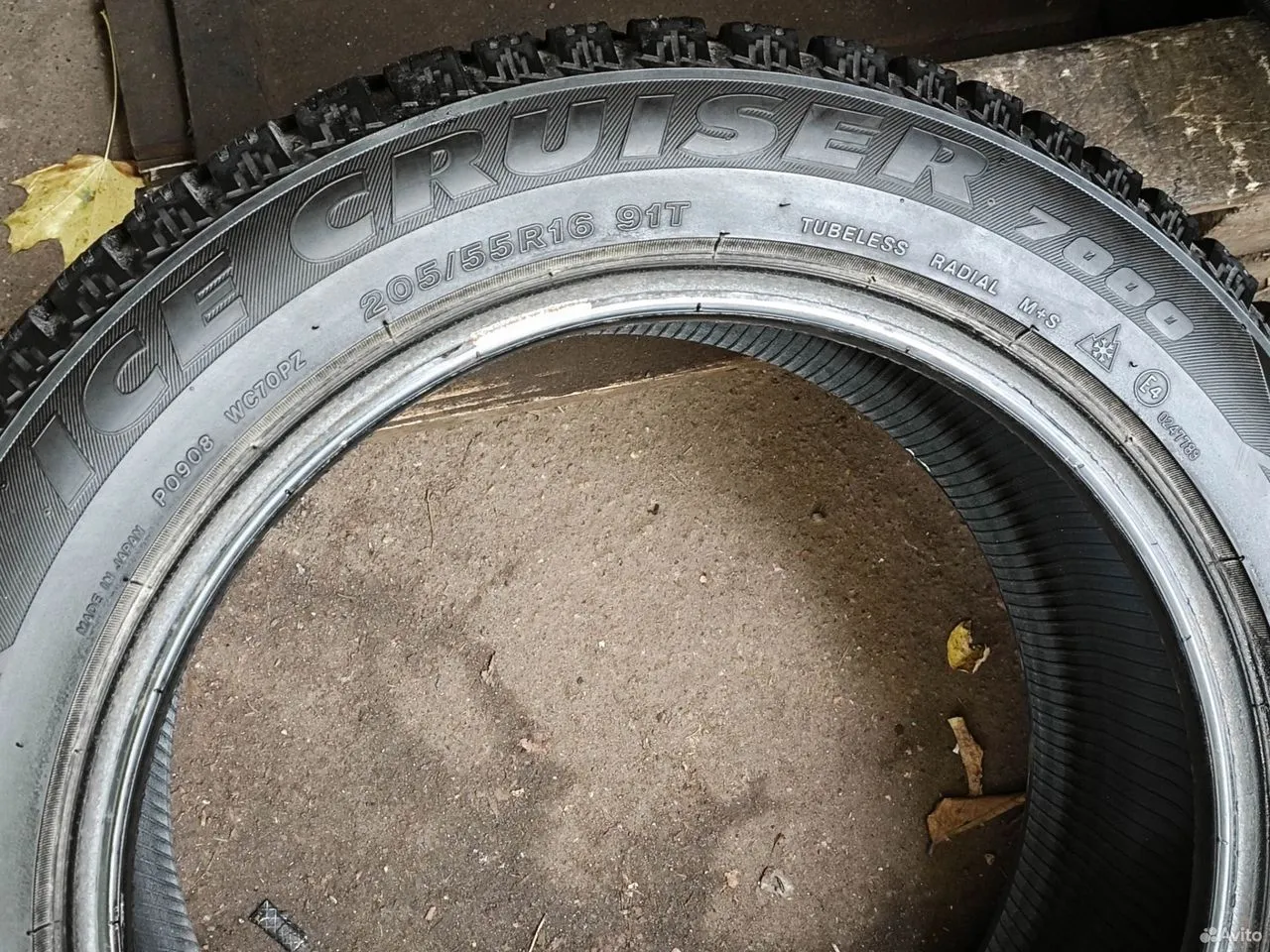 Bridgestone Ice Cruiser 7000 205/55 R16 91T, фото 8